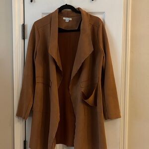 FAVLUX Faux Suede camel jacket